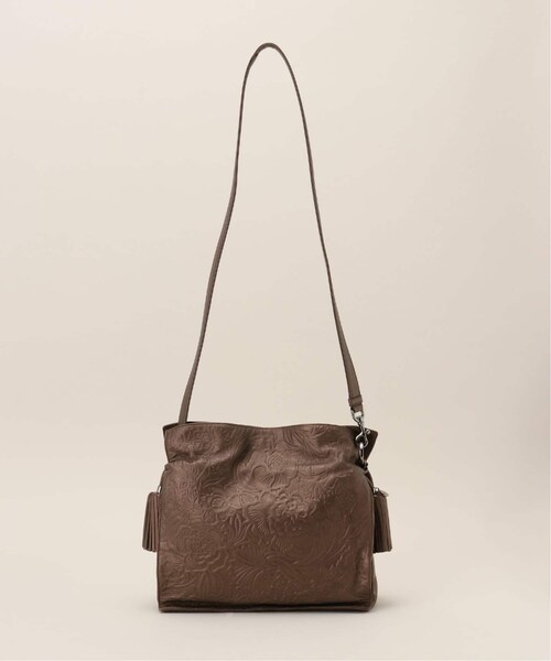 HIROB（ヒロブ）の「Flamenco Bag（バッグ・ブラウン/(020)/フリー/残り1点）」の4枚目の写真