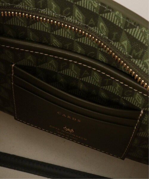 MUSE de Deuxieme classe（ミューズデドゥーズィエムクラス）の「HINDMARCH POCHETTE WINK（バッグ・カーキ/(036)/フリー/在庫なし）」の9枚目の写真