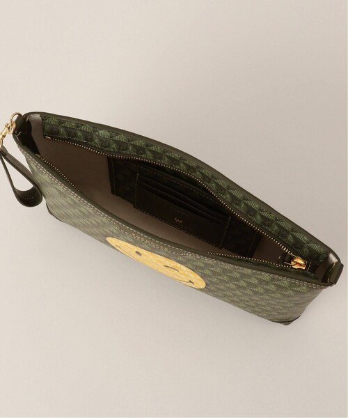 MUSE de Deuxieme classe（ミューズデドゥーズィエムクラス）の「HINDMARCH POCHETTE WINK（バッグ・カーキ/(036)/フリー/在庫なし）」の8枚目の写真