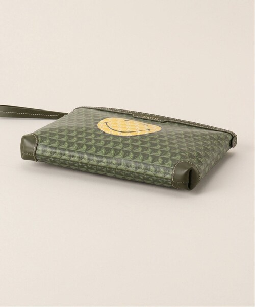MUSE de Deuxieme classe（ミューズデドゥーズィエムクラス）の「HINDMARCH POCHETTE WINK（バッグ・カーキ/(036)/フリー/在庫なし）」の6枚目の写真
