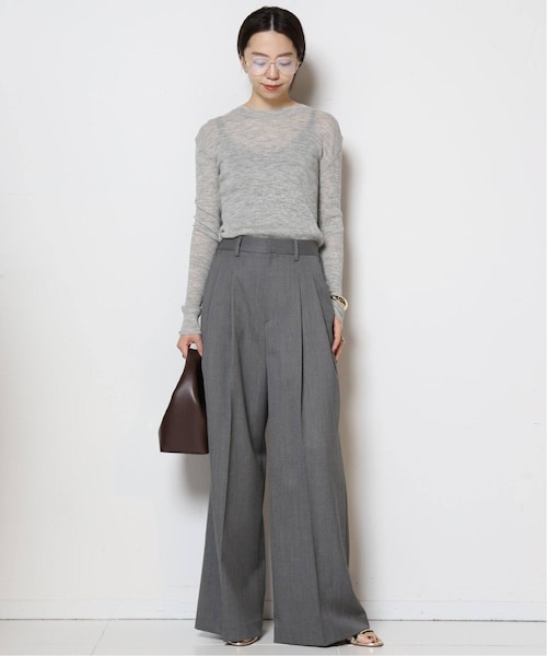 MUSE de Deuxieme classe(ミューズデドゥーズィエムクラス)の「PANIER バッグ M(バッグ・ブラック/(001)/フリー/在庫なし)」の8枚目の写真