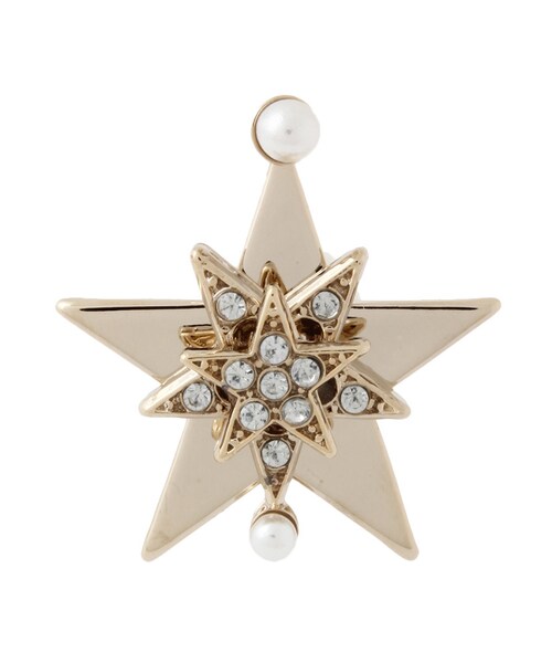 MERCURYDUO（マーキュリーデュオ）の「【GDS】 スターピアス（アクセサリー・レディース・シルバー/ゴールド・F）」の6枚目の写真