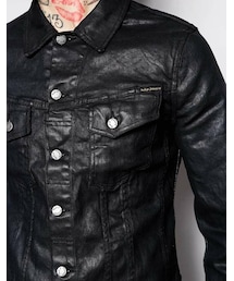 ジャケット・アウター Nudie Jeans PERRY ORG. BACK 2 BLACK Nudie Jeans（ヌーディージーンズ） ヌーディージーンズ限定 NUDIE
