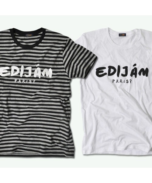 EDIJAM（エディジャム）の「EDIJAM Rough logo TS（Tシャツ/カットソー・メンズ・その他）」の2枚目の写真
