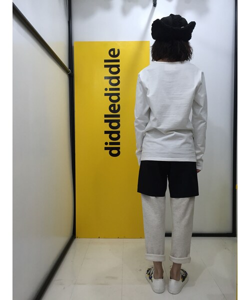 diddlediddle(ディドルディドル)の「【2015-16 AUTUMN/WINTER COLLECTION】KITTO CUT SEWN / 11 WHITE(Tシャツ/カットソー・メンズ・その他)」の3枚目の写真