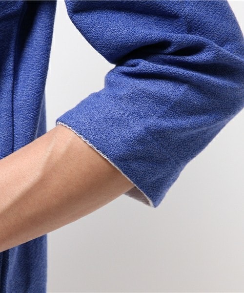 UNION STATION（ユニオンステーション）の「七分カットパーカー（パーカー・メンズ・ホワイト/ブルー/ネイビー・MEDIUM/LARGE/LL）」の9枚目の写真