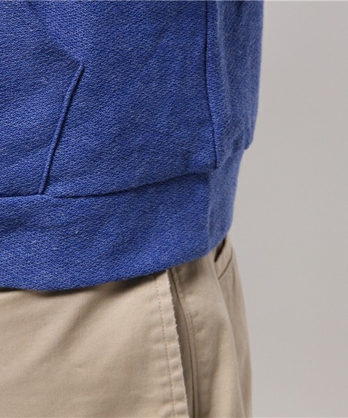 UNION STATION（ユニオンステーション）の「七分カットパーカー（パーカー・メンズ・ホワイト/ブルー/ネイビー・MEDIUM/LARGE/LL）」の11枚目の写真