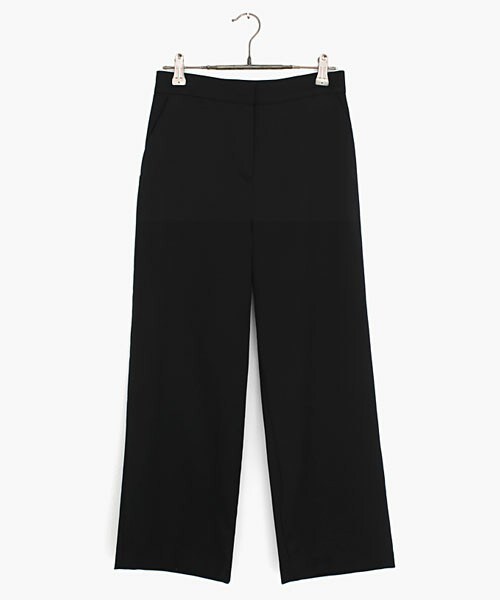 DHOLIC(ディーホリック)の「ブラックトーンワイドパンツ(その他パンツ・レディース・チェック/ブラック・S/M)」の2枚目の写真