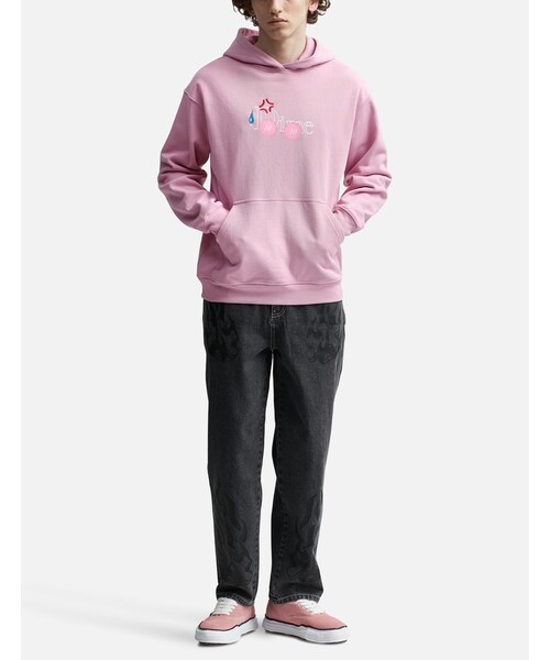 dime デニム　pink Dime Classic Baggy Denim Pants / OVERDYED PINK (ダイム