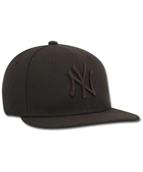 NEW ERA（ニューエラ）の「New Era Kids' New York Yankees MLB Black on Black Fashion 59FIFTY Cap（その他・キッズ・Black・6 3/8/6 1/2/6 3/4/6 5/8）」の3枚目の写真