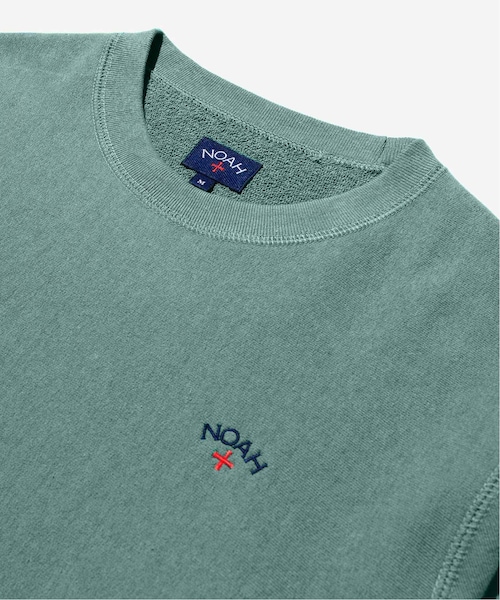 NOAH(ノア)の「Classic Crewneck(トップス・グリーン D/(034)/S/残り1点/M/在庫あり/L/XL/残り2点)」の4枚目の写真