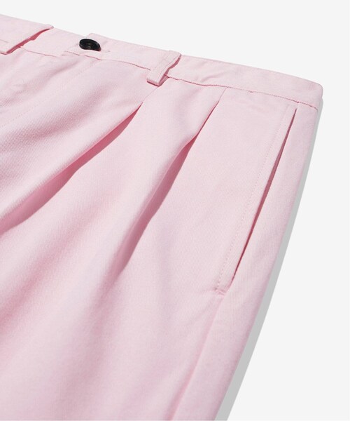 NOAH(ノア)の「Twill Double-Pleat Pants(パンツ・ブラウン/(020)/28/残り1点/30/残り2点/32/34)」の11枚目の写真