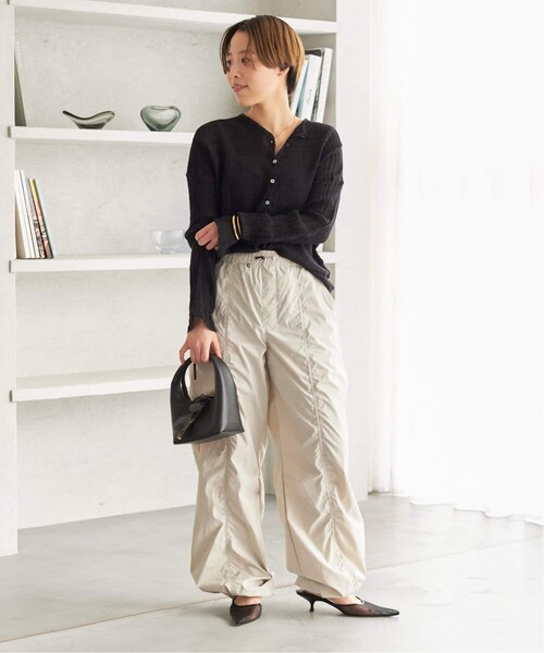 plage（プラージュ）の「《予約》 別注 DRAWSTRING パンツ