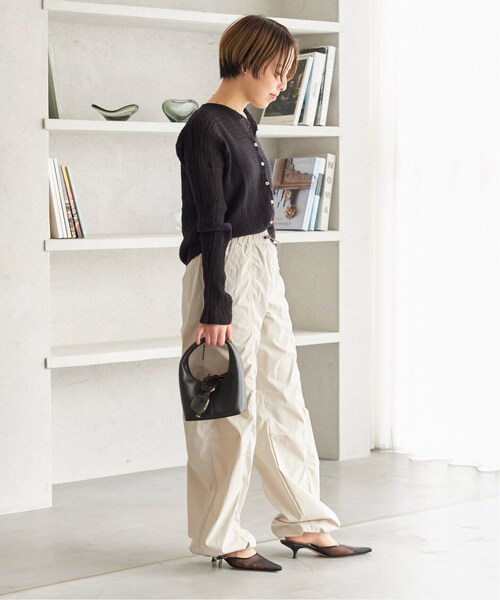 Plage 24SS CALUX/キャラクス別注 DRAWSTRING パンツ Plage 24SS CALUX/キャラクス別注 DRAWSTRING パンツ