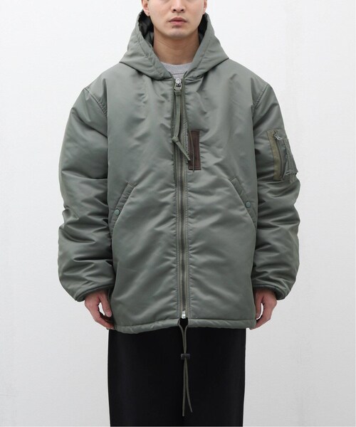 UNUSED / アンユーズド × バズリクソンズ】 MA-1 HOODIE