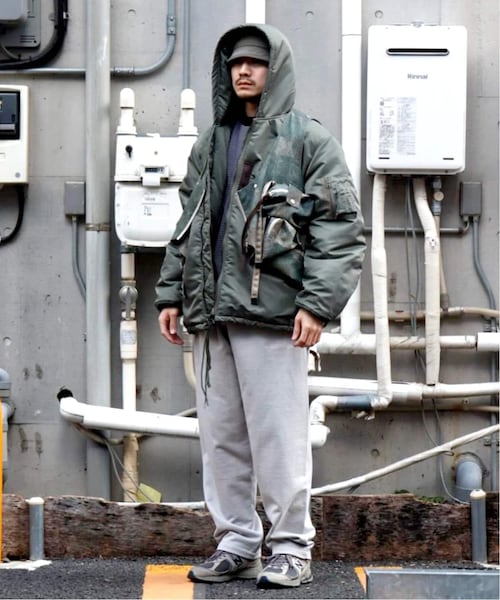 WISM（ウィズム）の「US2348 MA-1 HOODIE（）」 - WEAR