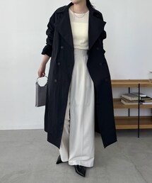 CAPRICIEUX LE'MAGE｜【サイズ展開あり】ミドルトレンチコート
