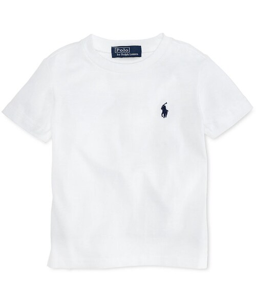 RALPH LAUREN（ラルフ ローレン）の「Ralph Lauren Baby Boy Crew Neck Tee（Tシャツ/カットソー・キッズ・New Red/White/French Navy/Andover Heather・18 months/24 months/12 months/9 months）」の4枚目の写真