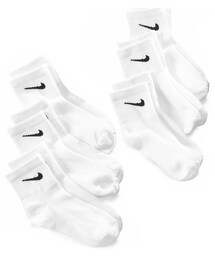 NIKE | Nike Kids Socks, Boys Standard 1/4-Ankle 6-Pack Socks(ソックス/靴下)