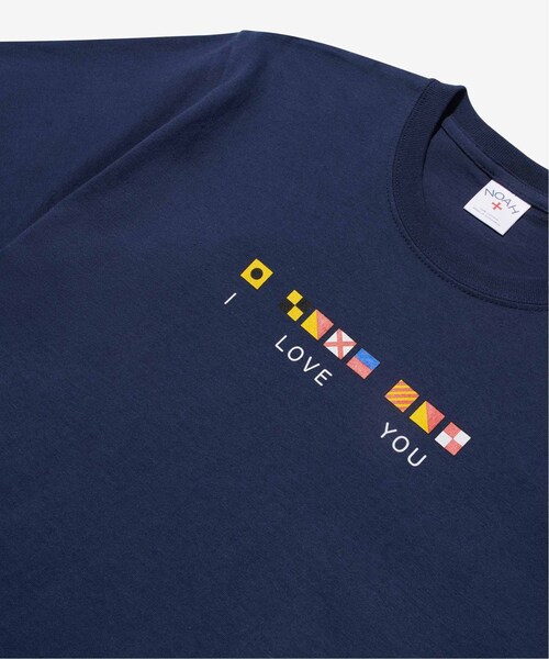 NOAH(ノア)の「I Love You Tee(トップス・ホワイト/(010)/S/残り2点/M/残り3点/L/在庫あり/XL)」の4枚目の写真