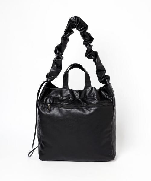 LOWRYS FARM（ローリーズファーム）の「シャーリング２ＷＡＹバック（バッグ・レディース・アイボリー08/ブラック09/シルバー12・ナシ）」の8枚目の写真