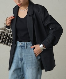LOUNGEDRESS（ラウンジドレス）の「リネンダブルジャケット
