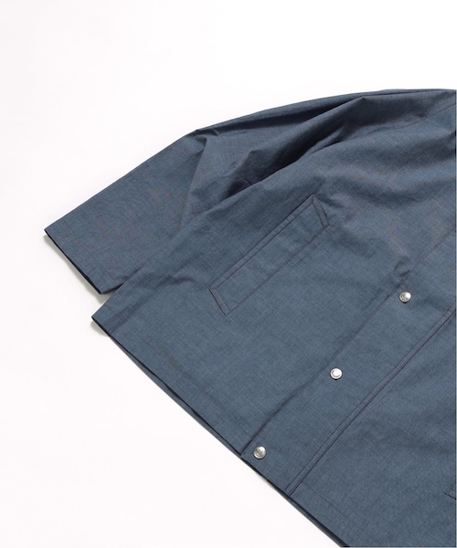 417 EDIFICE CHAMBRAY/シャンブレー2LAYERSブルゾン CHAMBRAY / シャンブレー 2LAYERS ブルゾン（ナイロンジャケット