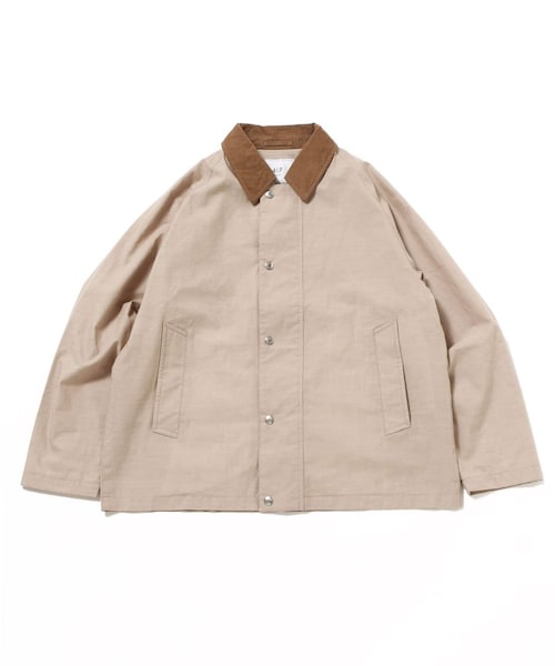 417 EDIFICE CHAMBRAY/シャンブレー2LAYERSブルゾン CHAMBRAY / シャンブレー 2LAYERS ブルゾン（ナイロンジャケット