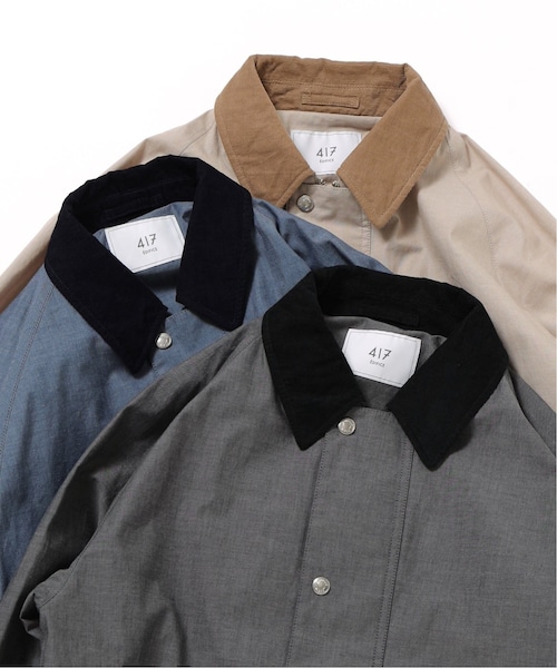 417 EDIFICE CHAMBRAY/シャンブレー2LAYERSブルゾン CHAMBRAY / シャンブレー 2LAYERS ブルゾン（ナイロンジャケット