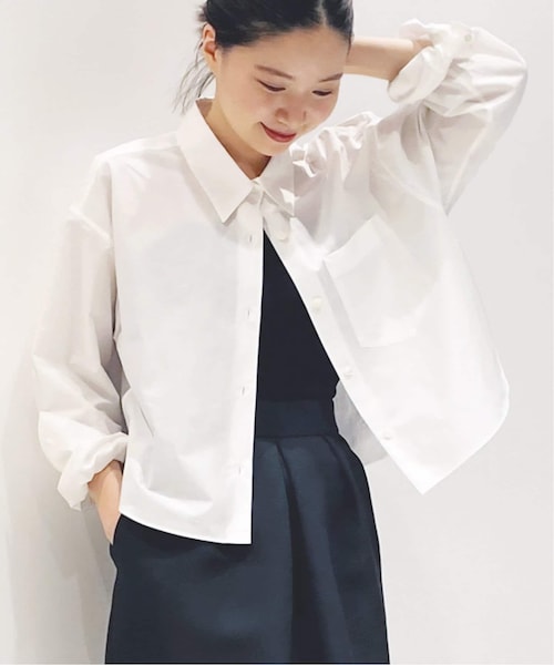 IENA（イエナ）の「《追加予約》タイプライタークロップドシャツ