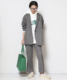 Col Pierrot WOOL GABARDINE RELAX ジャケット MUSE de Deuxieme classe（ミューズデドゥーズィエムクラス）の「WOOL