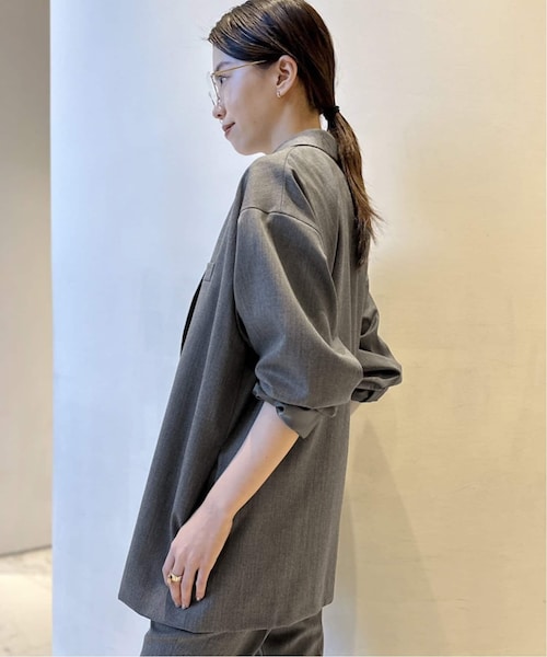 Col Pierrot WOOL GABARDINE RELAX ジャケット MUSE de Deuxieme classe（ミューズデドゥーズィエムクラス）の「WOOL