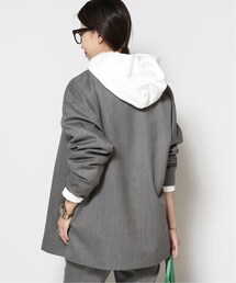 Col Pierrot WOOL GABARDINE RELAX ジャケット MUSE de Deuxieme classe（ミューズデドゥーズィエムクラス）の「WOOL