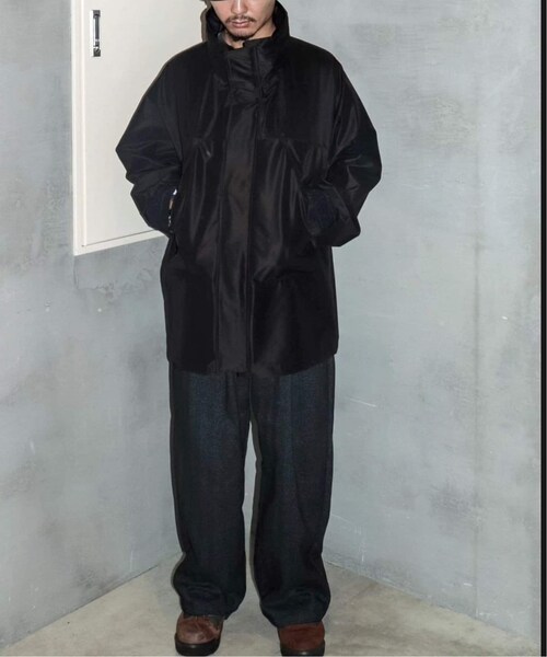 WISM（ウィズム）の「3レイヤー コットンシルクパーカ（）」 - WEAR