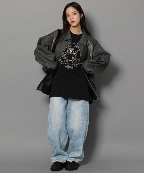 PAGEBOY（ページボーイ）の「Anui/GRMベアーTシャツ（）」 - WEAR