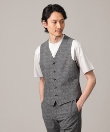 TAKEO KIKUCHI（タケオキクチ）の「【抗菌防臭】COOL DOTS（R）ドビープリント ベスト（トップス・メンズ）」