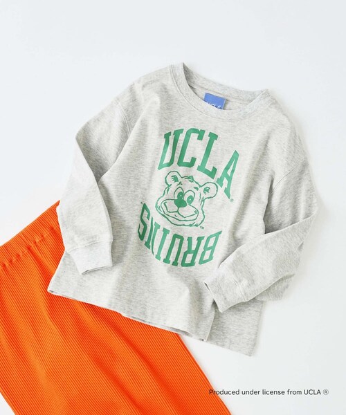 【KIDS】【UCLA】TYPY別注カレッジ風プリントロンTee