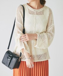 un dix cors（アンディコール）の「《予約》メッシュニット（ニット/セーター）」