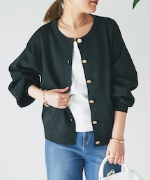 un dix cors | 《予約》金釦カーディガン(カーディガン/ボレロ)