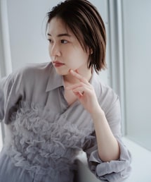 Kastane | 【2024SS】紐つきチュールビスチェ(キャミソール)