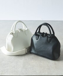 un dix cors | Wジップ合皮ボストン(バッグ)