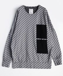 SHAREEF | BIAS JQ DOLMAN L/S GRY(トップス)