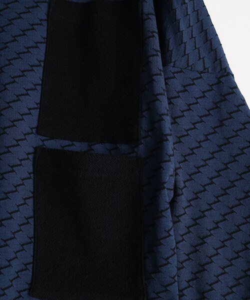 SHAREEF(シャリーフ)の「BIAS JQ DOLMAN L/S GRY(トップス・メンズ・GRY/NVY・1/2)」の4枚目の写真