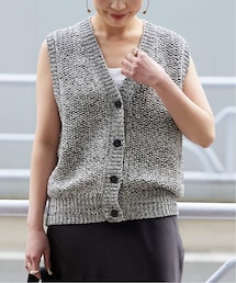 B.C STOCK | ミックスヤーンベスト(トップス)