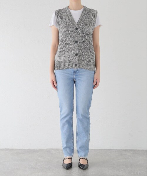 B.C STOCK（ベーセーストック）の「ミックスヤーンベスト（トップス・グレーA/(007)/フリー/在庫あり）」の12枚目の写真