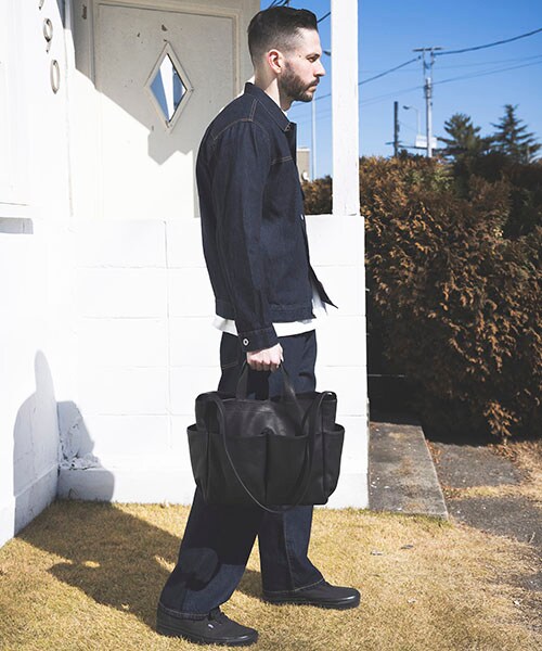 バッグ MR.OLIVE WATER PROOF LEATHER LOGGER BAG WATER PROOF WASHABLE LEATHER / LOGGER BAG (LARGE) – Mr Olive
