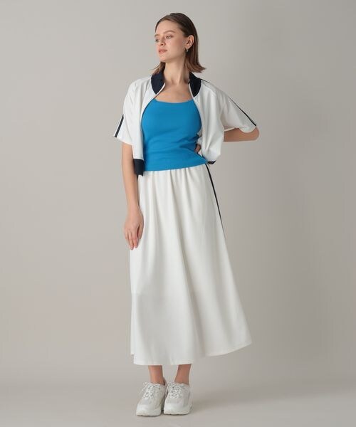 FOREVER 21(フォーエバー トゥエンティーワン)の「半袖トラックジャケット(ジャケット/アウター・オフホワイト05/ブラック09/ライトブラウン51・FREE)」の7枚目の写真