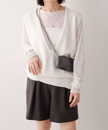 【美品】GALLARDAGALANTE　リネンレーヨン　ダブルベスト　F 美品】GALLARDAGALANTE リネンレーヨン ダブルベスト F - メルカリ