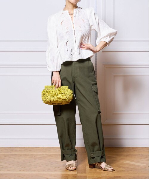 IENA（イエナ）の「《受注生産予約》IENA LA BOUCLE ピンタック刺繍