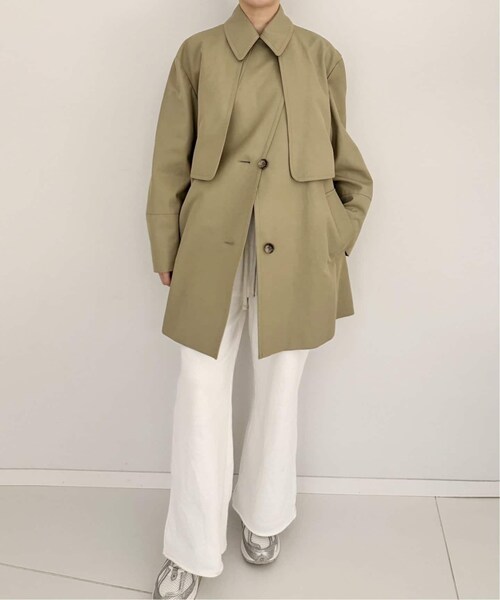 Plage プラージュ 定番トレンチコート ベージュ 36 plage（プラージュ） トレンチコート 36 ブラウン レディース